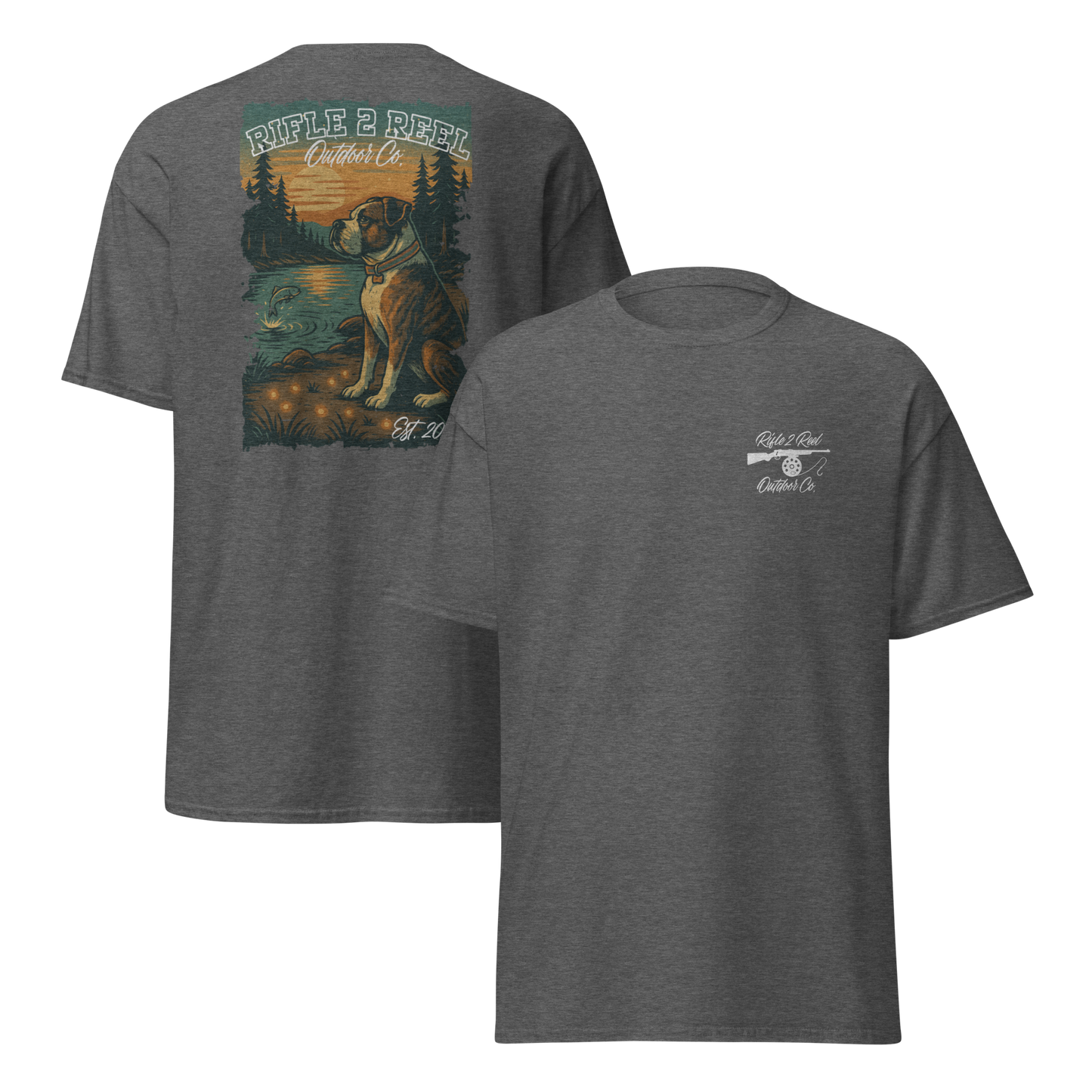 Backwater Bonds - Rifle 2 Reel Outdoor Co. T-Shirt