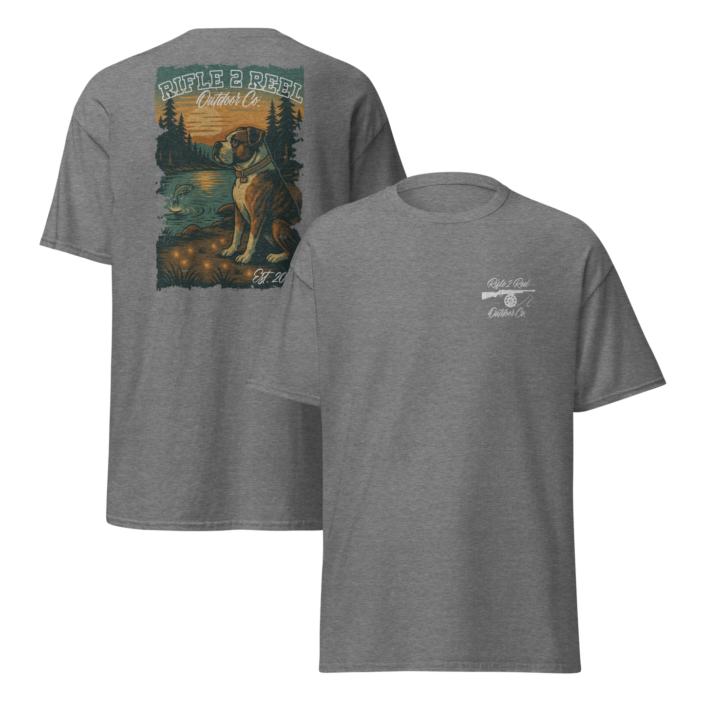 Backwater Bonds - Rifle 2 Reel Outdoor Co. T-Shirt
