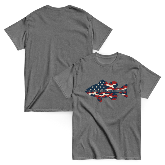 "Merica AF" Bass Tee – Rifle 2 Reel Outdoor Co.
